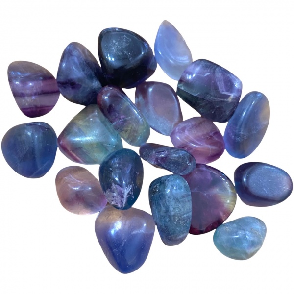 Fluorite - Rainbow - Tumblestone